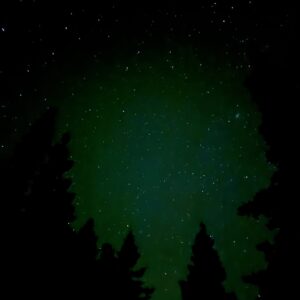 Green sky