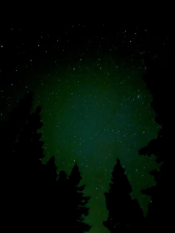 Green sky