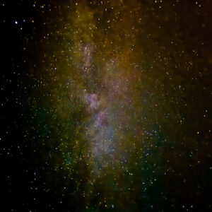 Orange galaxy