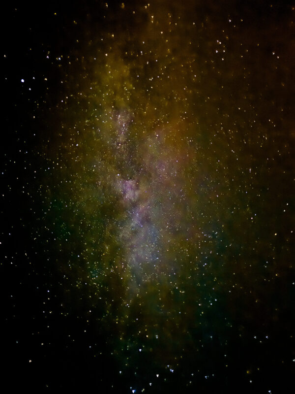 Orange galaxy